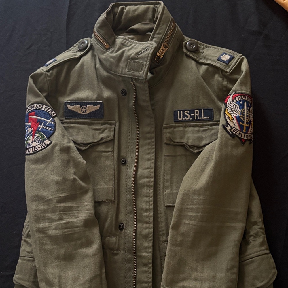 Military Style Olive Green Jacket